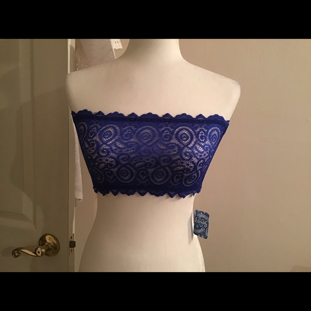 BUNDLE OF “2”  FREE PEOPLE LACE BANDEAU -NEW WITH TAGS- XS/S